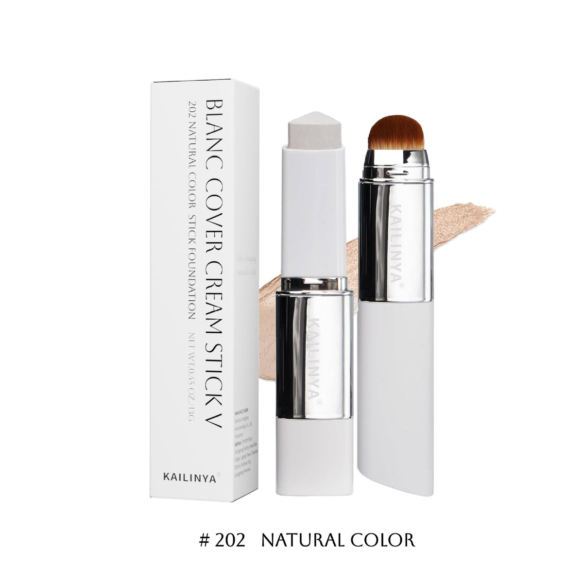 ¡OFERTA 2X1! ⏰🔥 Base de Maquillaje en Barra V White (Efecto Cambio de Color). ¡Consigue un look radiante! 🌟