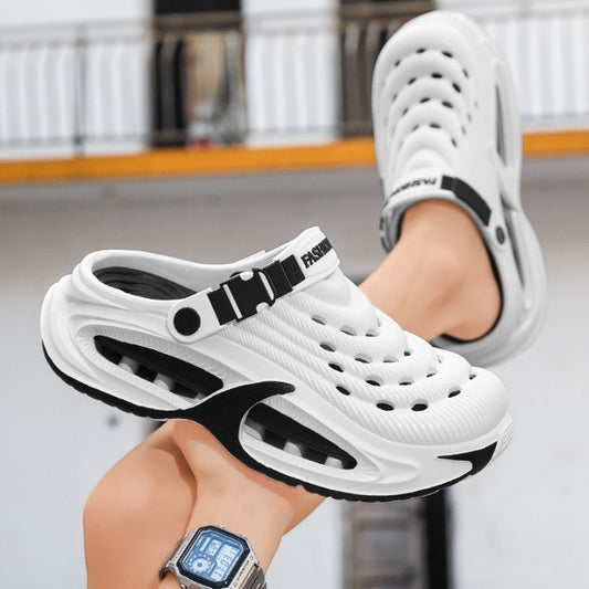 👟50% DE DESCUENTO🌬️Sandalias multiusos 2 en 1 para hombre: suela gruesa de EVA, antideslizante y extremadamente ligeras y transpirables🏃♂️