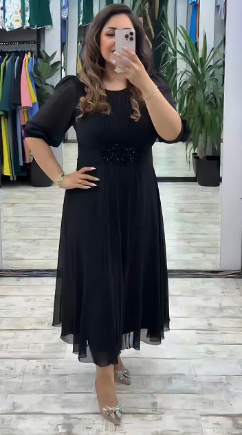 💥👗【S-5XL】Nové módní šaty, klasický střih, elegantní a jednoduché