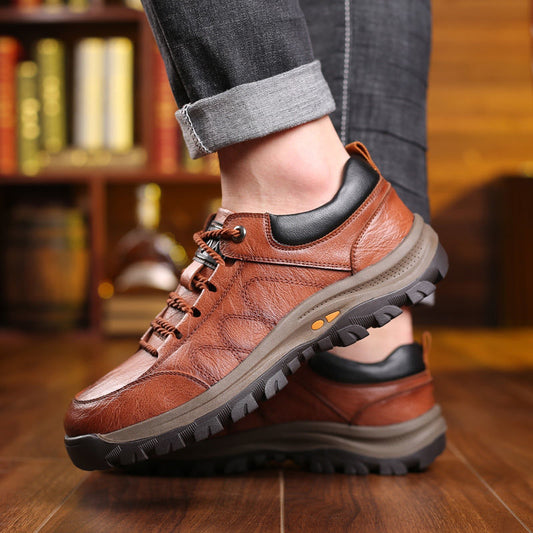 🔥👞 Nove muške modne kožne cipele za jesen i zimu 2025., udobne i tople