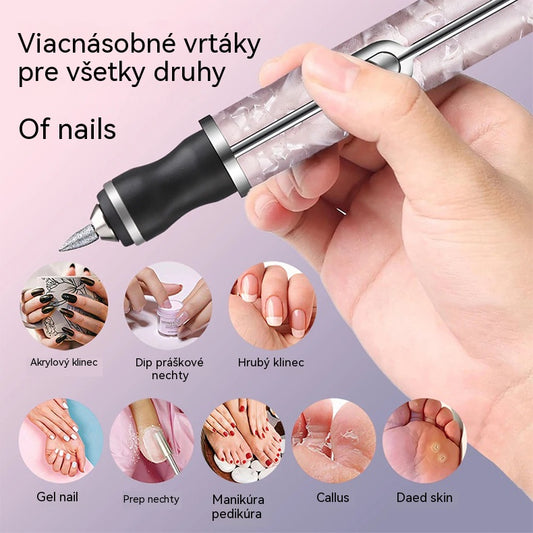 💅👍Elektrický pilník na nehty k léčbě onychomykózy