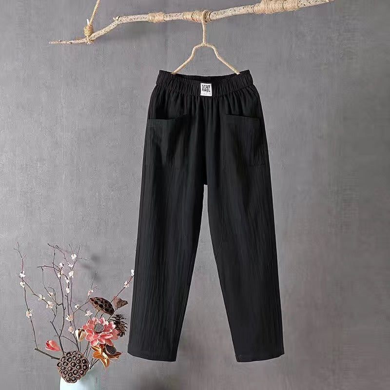 🔥TOP VENTAS 🔥 Pantalones Casuales de Algodón para Mujer | Estilo Wide Leg 2026 🕊️🌿