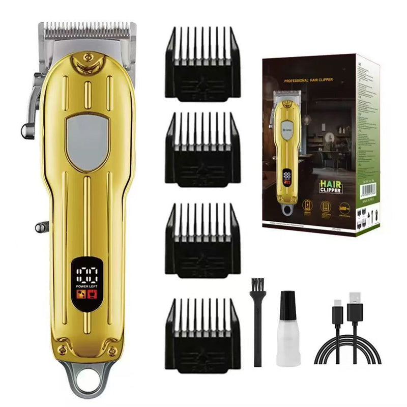 💇♂️✂️Nový elektrický zastřihovač vlasů s chytrým digitálním LCD displejem, domácí elektrický zastřihovač vlasů,