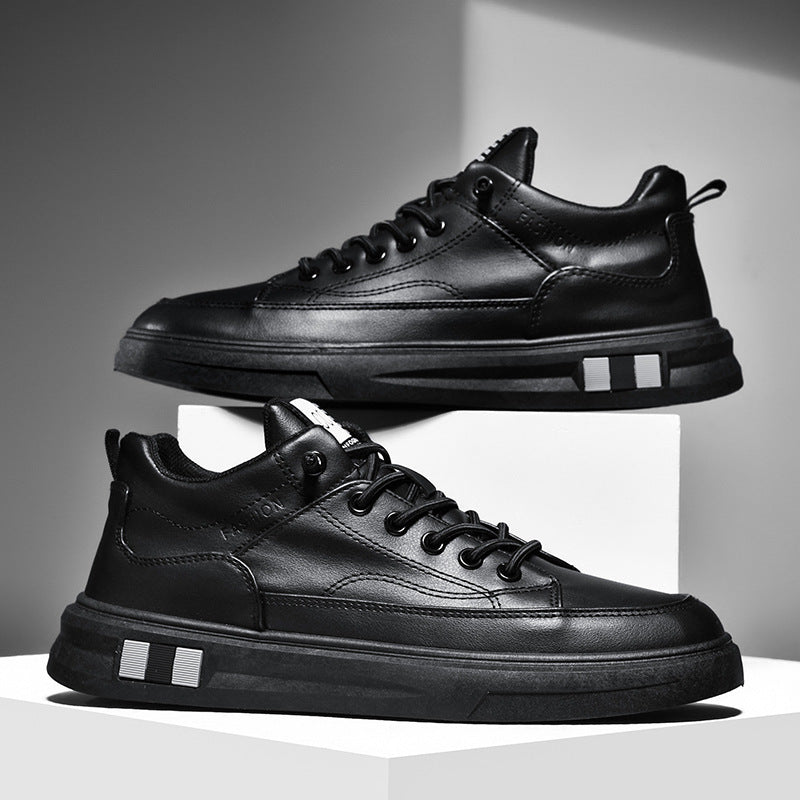 🔥【Rozmiary 39-44】 Nowe Męskie Nowoczesne i Elastyczne Skórzane Buty 2025-4181912