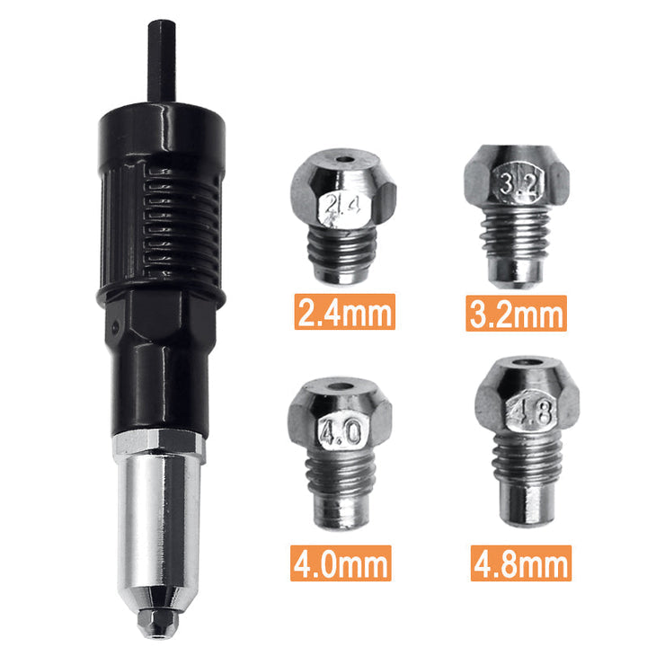 🔥Nuevo producto en oferta 🛠️ Junta de conversión de pistola de remache ciego con núcleo de pistola de remache eléctrico profesional