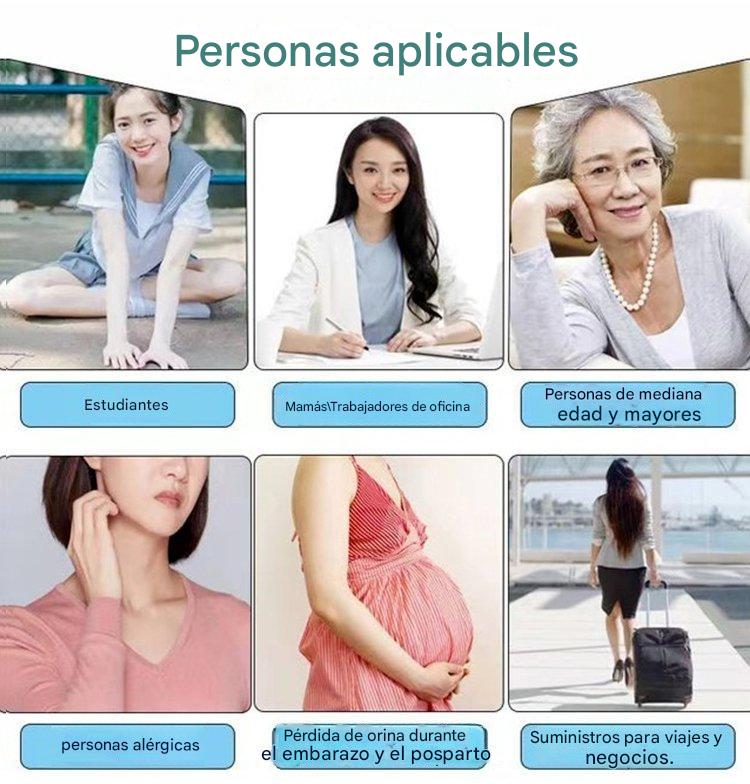 🔥🌈【5 piezas】Almohadilla antibacteriana de algodón y grafeno lavable