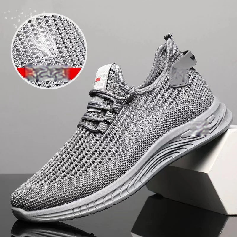 🔥👟【39-44】Zapatillas casuales para hombre - Cómodas, transpirables de malla, antideslizantes y de moda
