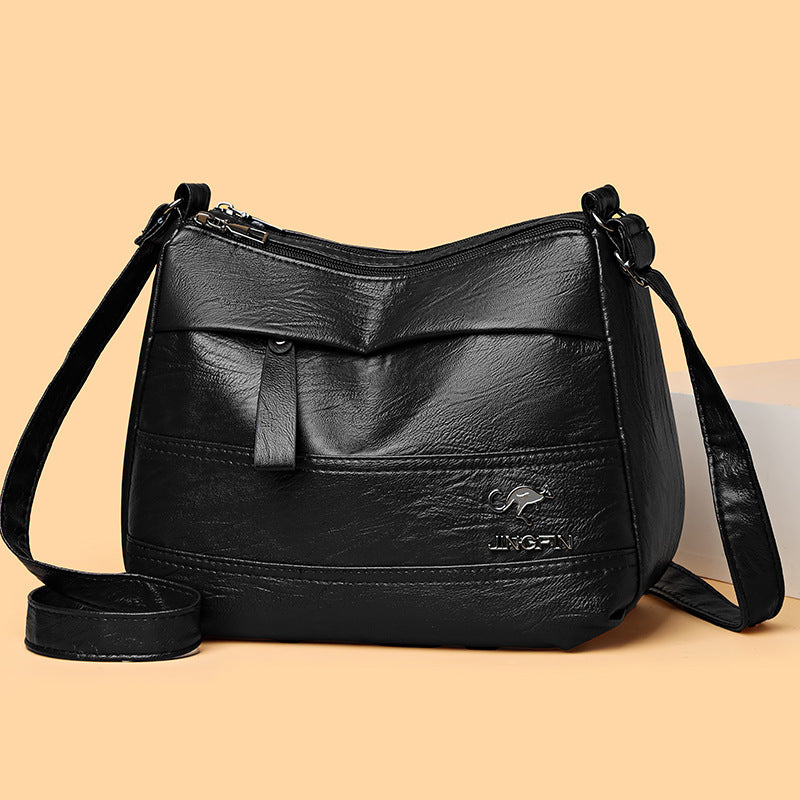 ✨️【Kupte 1 a dostanete 1 zdarma】👜Nová retro velkokapacitní vícevrstvá taška přes rameno, módní a všestranná-3929019