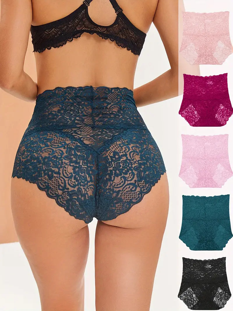 💥💥【Kupte 1 a získáte 1 zdarma】【Limitovaná nabídka】🔥🔥50%OFF🔥🔥【6/12 kusů】 sexy kalhotky s vysokým pasem-4068771