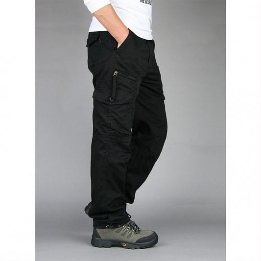 👖😎【M-5XL】Pantalones cargo tácticos para hombre con múltiples bolsillos_4308624