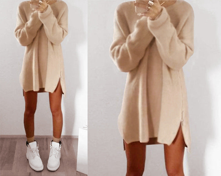 🥰【Kupte 1 a získejte 1 zdarma】Nový styl volných svetrů na zip-3906381