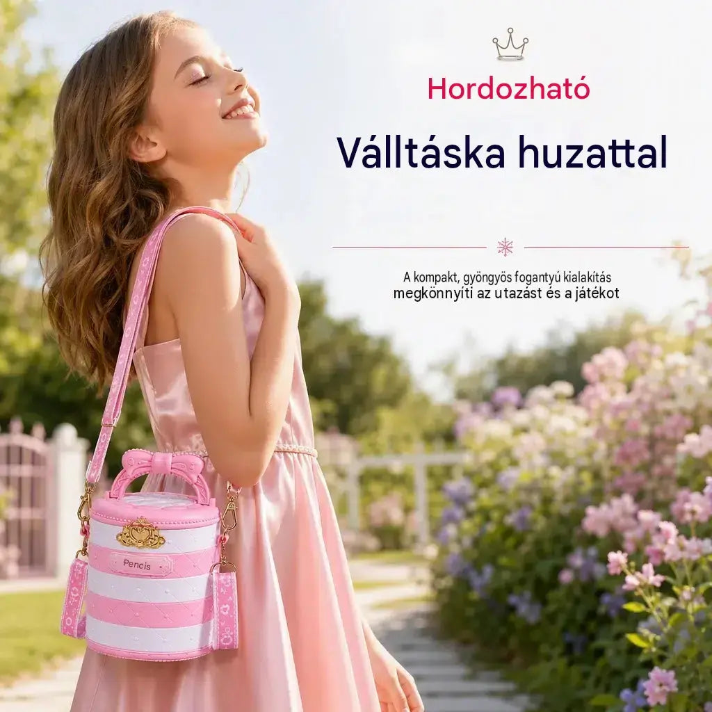 💄 Korlátozott ideig érvényes ajánlat: 49% kedvezmény! ✨ Mosható hercegnő sminkkészlet: Biztonságos és nem mérgező ál-sminkjáték gyerekeknek 👸