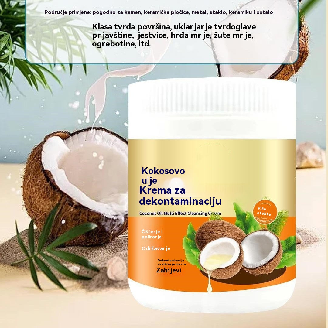🥘🧼【Kupite 1, dobijte 1 gratis】Višenamjenska krema za čišćenje kućanstva za uklanjanje ulja, hrđe i kamenca.Višenamjenski, s jakim mogućnostima čišćenja i uklanjanja kamenca. - 4228216