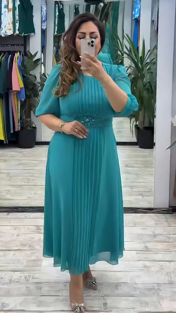 💥👗【S-5XL】Nové módní šaty, klasický střih, elegantní a jednoduché
