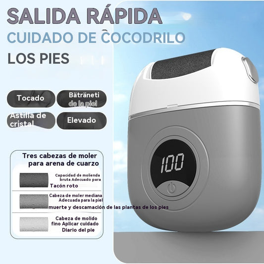 🦶🛁✨🔥Nuevos rodillos eléctricos para pies, elimina la piel muerta de los talones, rodillos eléctricos para pies, adecuados para el cuidado de los pies