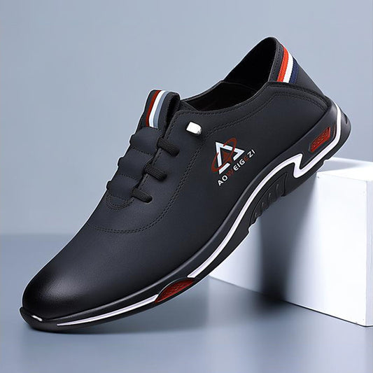 【39-44】 Pánské kožené boty pro volný čas Tommy Hilfiger