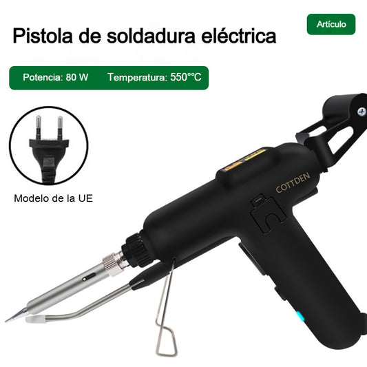 ⏳ Oferta especial por tiempo limitado ⌛ Soldador eléctrico de alto rendimiento 80W 🔥