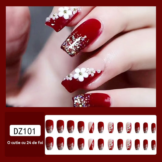🔥✨💅【Různé styly】Nositelné samolepky na nehty