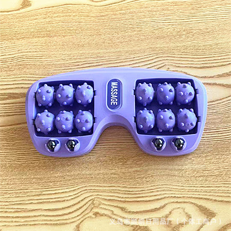 🔥Nový produkt💜Přenosný masážní přístroj na nohy s dvojitým válečkem💜-4133237