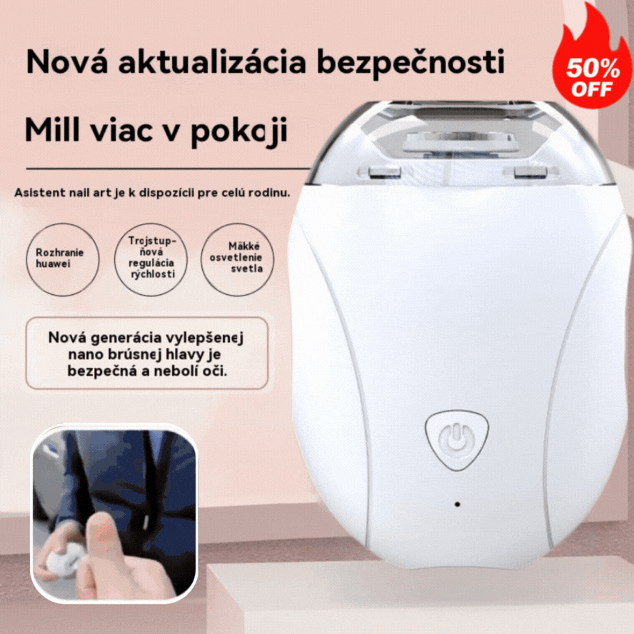 💅 ✨【Έκπτωση 50 %】 Νέα έκδοση 2026! Αυτόματη λίμα νυχιών – ασφαλής και απαλή φροντίδα των νυχιών 👶🔧