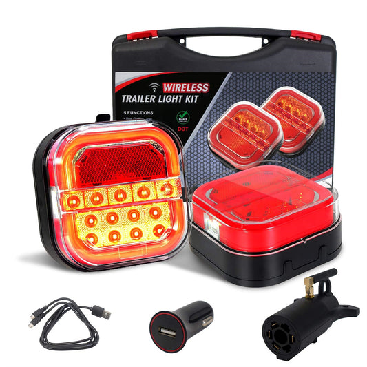 🚦【Univerzální 12V/24V】🚦 LED světla pro přívěs auta