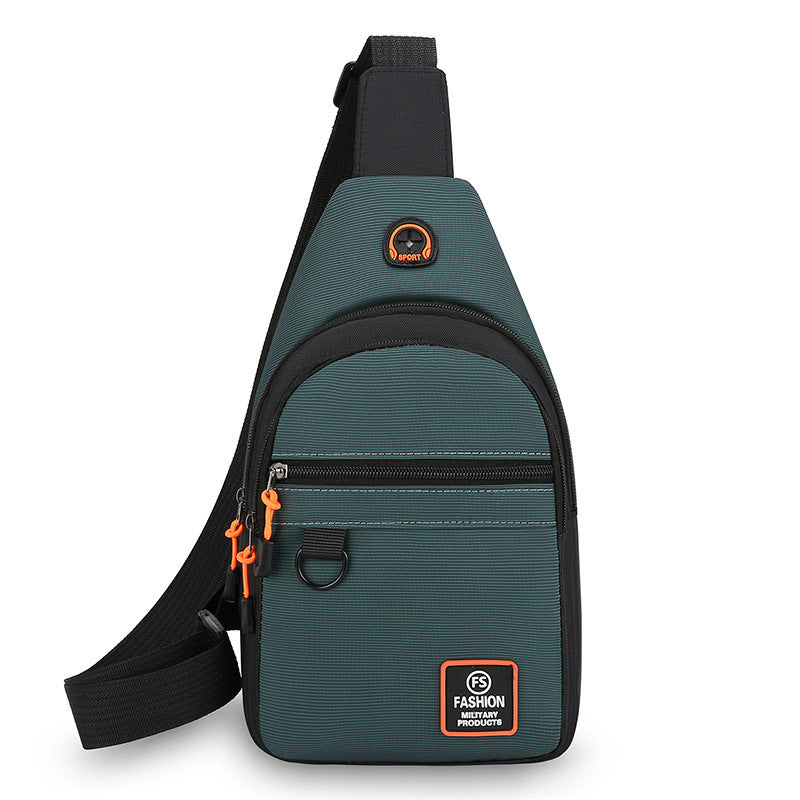 ☔️ ¿Lluvia? ¡Sin problema! ✨ Bolso bandolera impermeable con múltiples bolsillos. 🎒