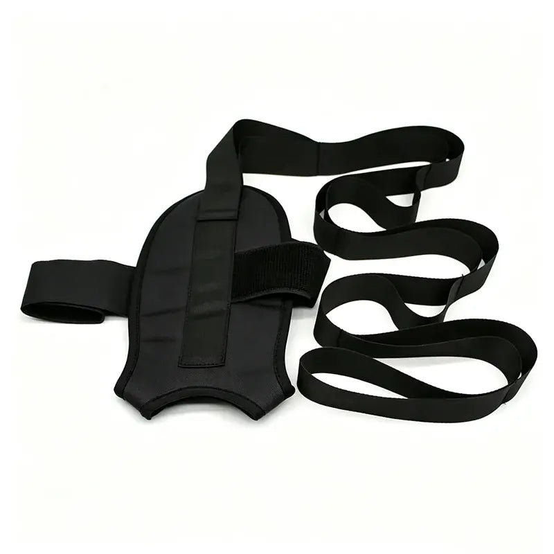 【2 piezas】Cinturón de estiramiento y estiramiento de ligamentos para yoga y fitness: correa transpirable y ajustable para tobillos y pies, recuperación y flexibilidad.