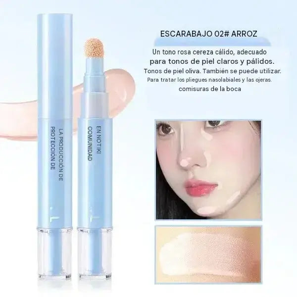 🔥🔥¡Compra uno y llévate otro gratis! 💄Corrector líquido hidratante multifuncional en formato lápiz.