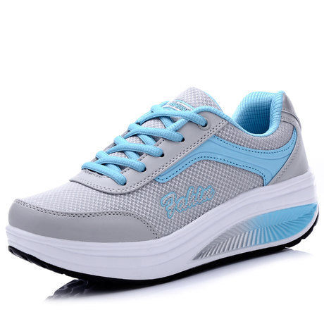 🎀 Zapatillas confortables transpirables señora madura, modelo moderno para paseos y rutina diaria