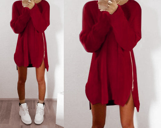 🥰【Kupte 1 a získejte 1 zdarma】Nový styl volných svetrů na zip-3906381
