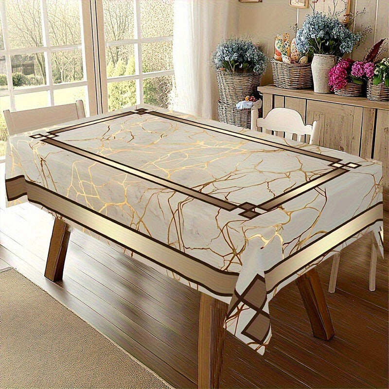 🔥Mantel impermeable con estampado de mármol🌩️