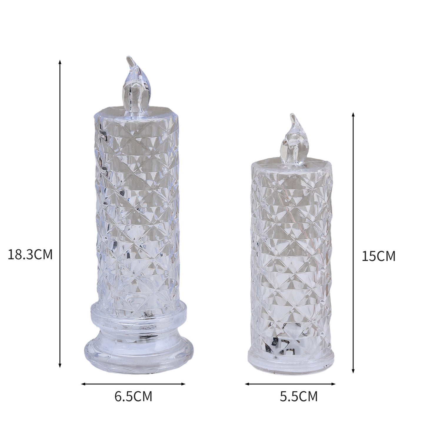 🎄Kupte 1, dostanete 2 zdarma! 🎅 Bezplamenné LED svíčky – bezpečné, odolné a plné sváteční nálady ✨🕯️