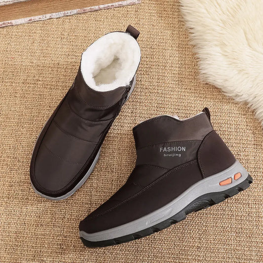 🔥【39–45】👟Pánské zimní boty z čisté bavlny, sametu a husté srsti.