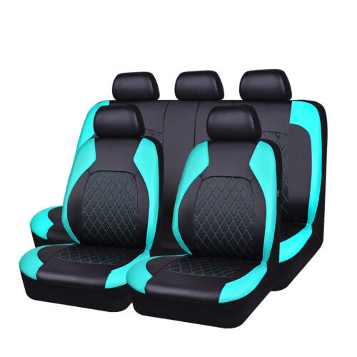 🚗🚗Juego universal de fundas para asientos de coche de cuero suave_4304194