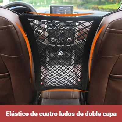 🚗Red de almacenamiento central para asiento de automóvil, red para automóvil