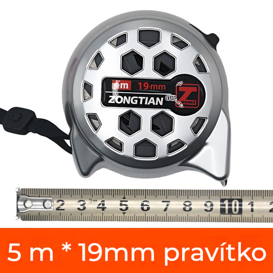 🏗️⚙️📏Cinta métrica de acero hueco de alta calidad, impermeable, antivibración, acero inoxidable de alta precisión, lavable.