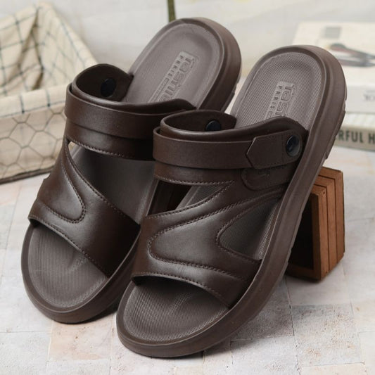 【39%OFF】Sandalias casuales de cuero para hombre