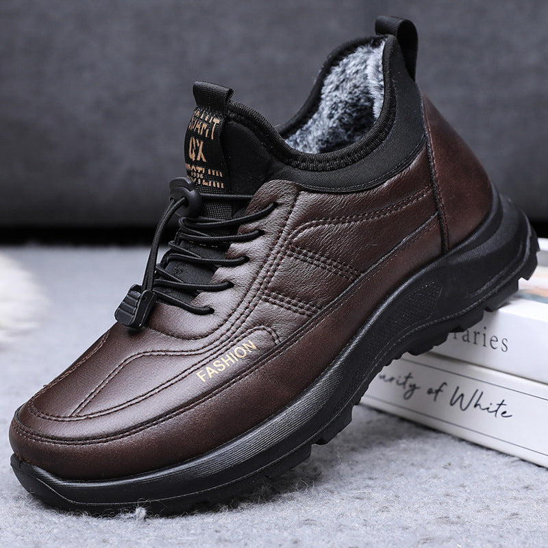 👟❄️【Časově omezená sleva】【39-44】Pantofi pánské s plyšovou podšívkou a protiskluzovou podrážkou