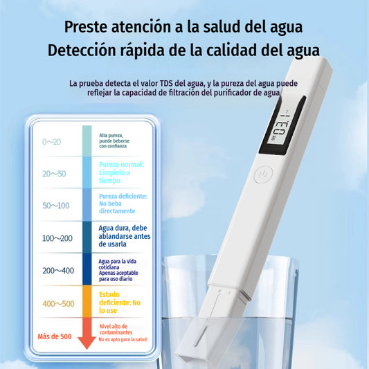 🔥Compra 1 y llévate 1 gratis🎁 Medidor de calidad del agua TDS 3 en 1: mide pH, cloro y dureza con pantalla LCD para piscinas y acuarios 🌊-4329053