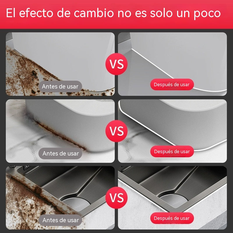 🔥Sellador blanco impermeable, a prueba de moho, de secado rápido, adecuado para cocinas, baños, inodoros, lavabos, puertas, ventanas, etc.