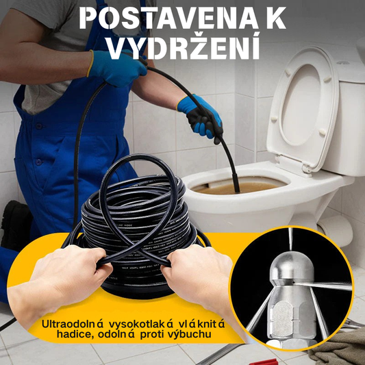 🔗Herramienta de limpieza de basura para conectar a un lavadero de autos 🚰Limpiador de basura para baño/cocina 🧹Chorro de agua a alta presión para liberación rápida, resistente a alta presión y a prueba de fugas 💧Imprescindible en cualquier hogar