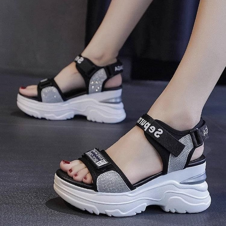 🔥【Kupte 1 a získejte 1 zdarma】👡【34~40】 Nové módní sandály se silnou podrážkou 2025-3967455