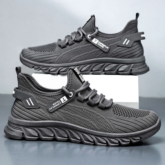 🔥👟【39-44】Zapatillas casuales para hombre - Cómodas, transpirables de malla, antideslizantes y de moda