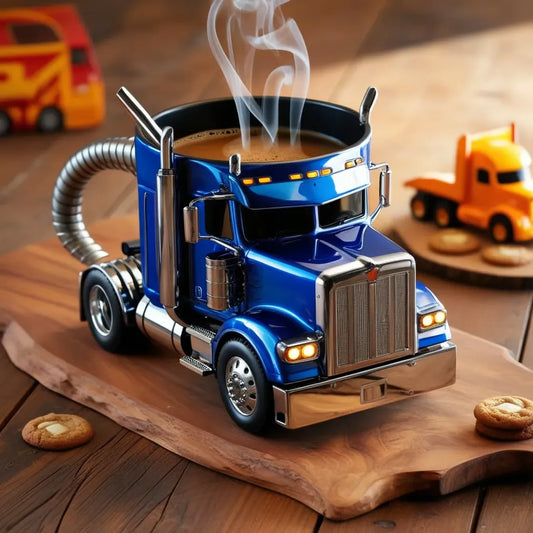 🔥🔥【Kupte jeden, druhý dostanete zdarma】🚛Ručně vyráběné hrnky na kávu pro kamiony-4020390