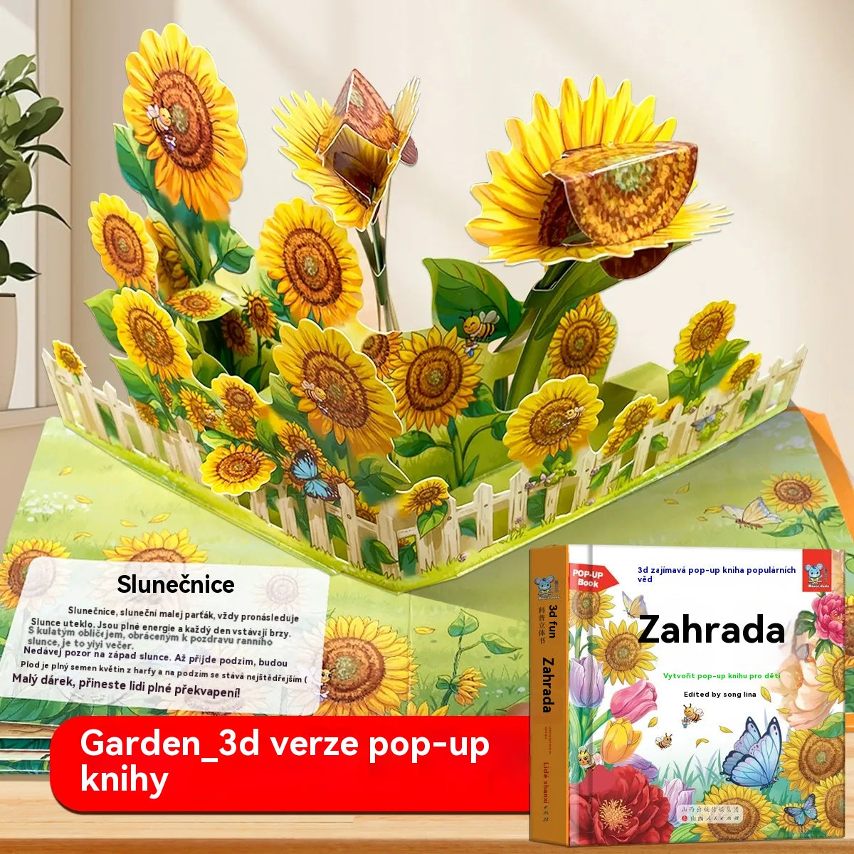 🎁🎁 3D kniha se zvířátky