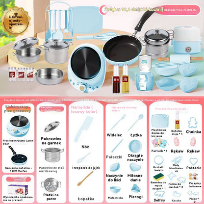 🎁 Najlepszy prezent dla dzieci 🍳 Małe zabawki kuchenne dla dzieci - 4187946