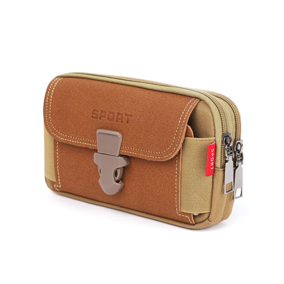 🔥 Bolsa casual de hombre para exteriores, bolsa de deporte para teléfono móvil