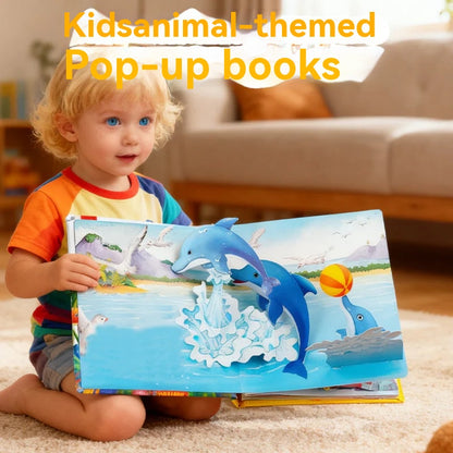 🎁🎁 3D kniha se zvířátky