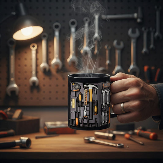 🔥【Propagace】☕Hrnek s nářadím Ultimate Mechanic