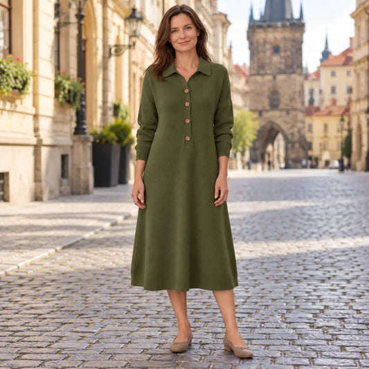 🔥【S–3XL】👗 2026 Nové módní pletené šaty